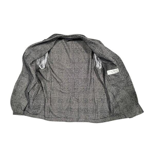 OFFICINE GENERALE ARMIE BLAZER FRENCH SIZE 48 US SIZE 38 GLEN PLAID - Picture 3 of 8